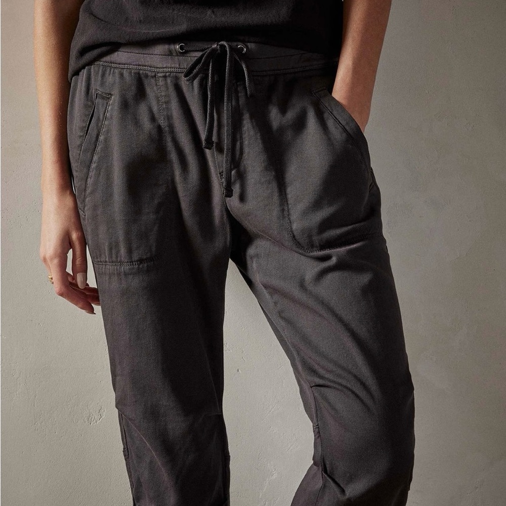 James Perse Gray Soft Drape Pants